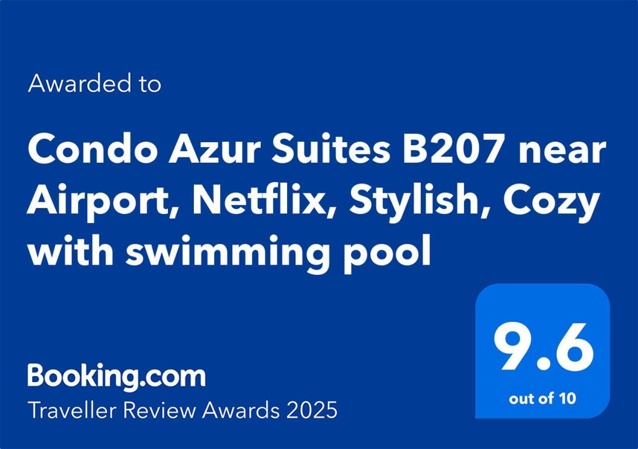 Condo Azur Suites B316 Near Airport, Netflix, Stylish, Cozy With Swimming Pool Lapu-Lapu City Kültér fotó